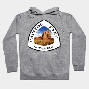 Capitol Reef National Park shield Hoodie